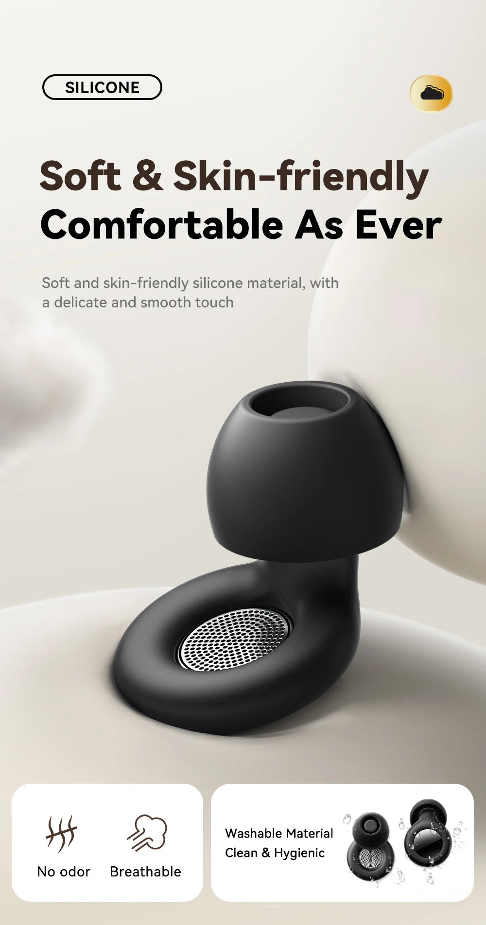 Ventizen Noise-Isolating Sleep Earplugs