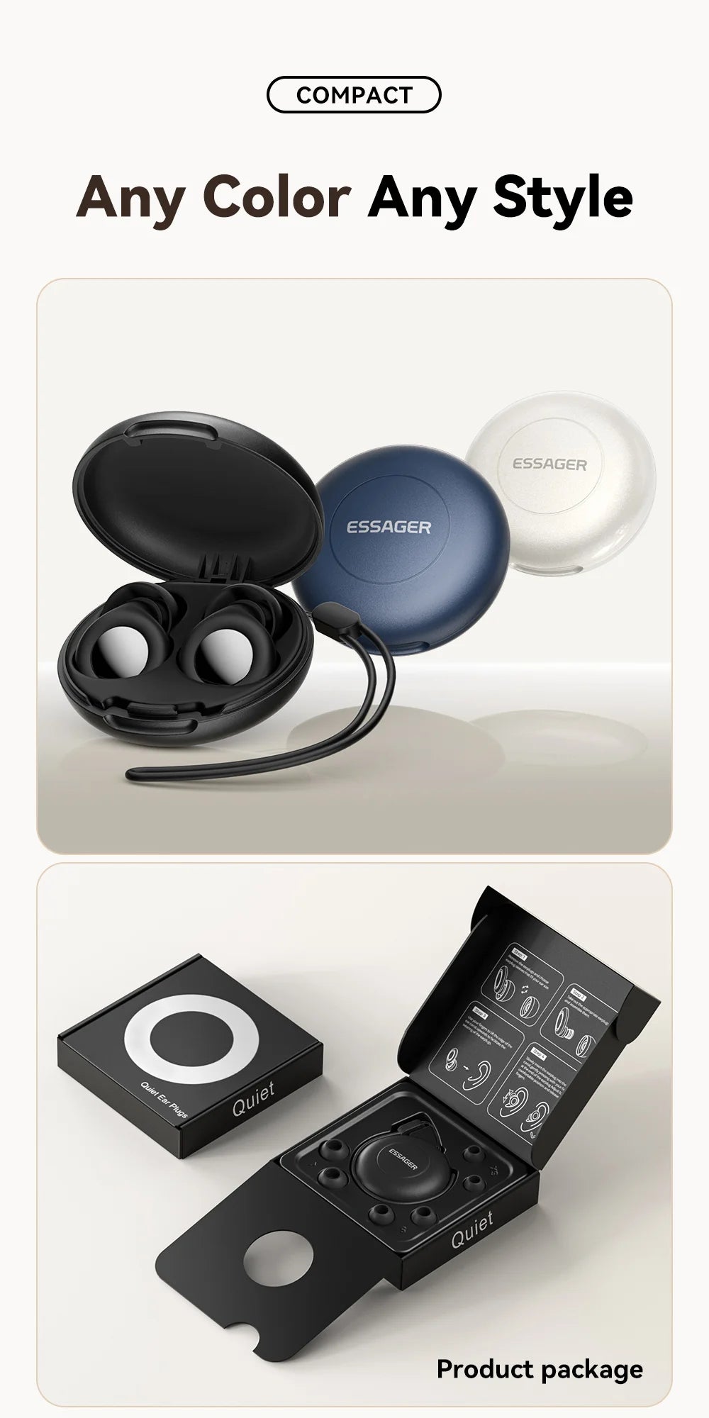 Ventizen Noise-Isolating Sleep Earplugs