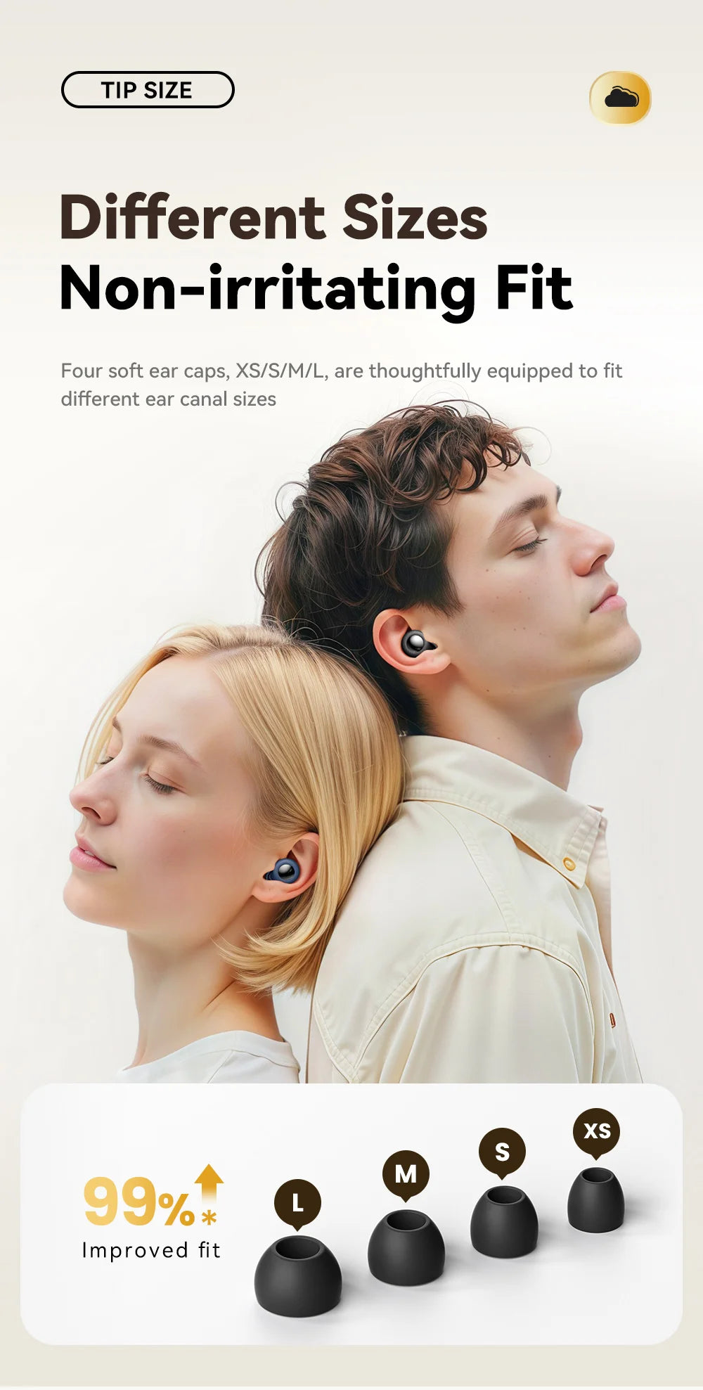 Ventizen Noise-Isolating Sleep Earplugs
